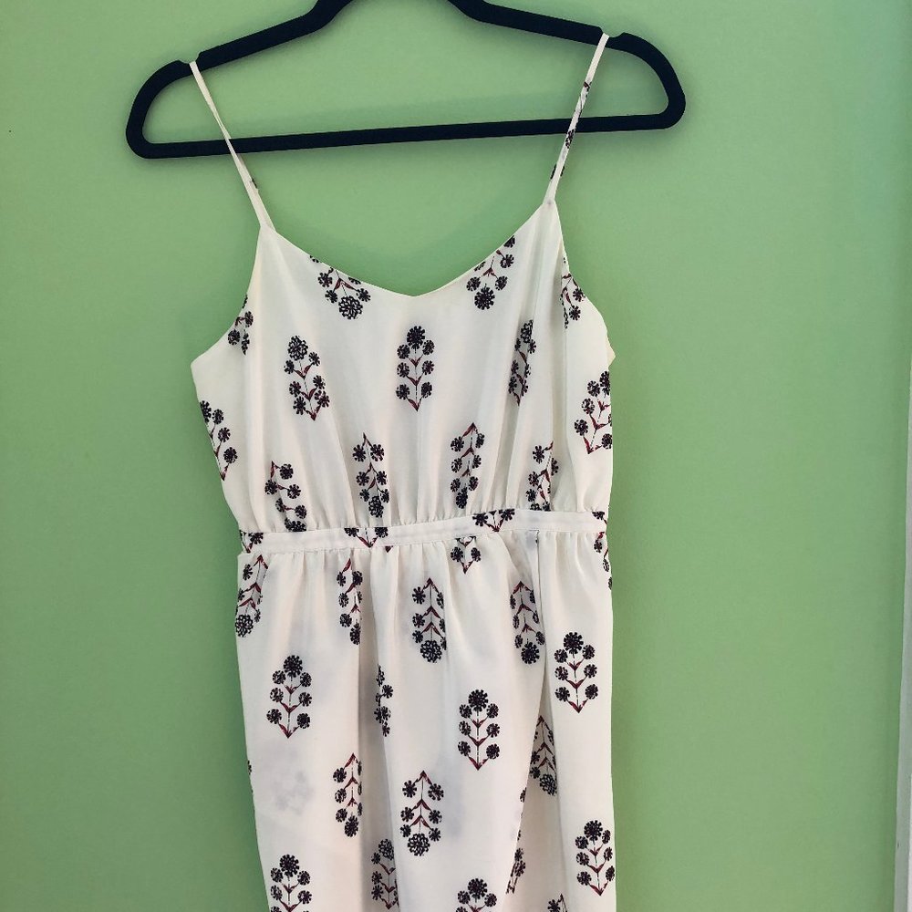 Madewell Silk Floral Summer Dress